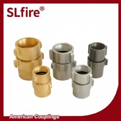 American Coupling Aluminum/Brass Coupling Thread Pipe Fitting