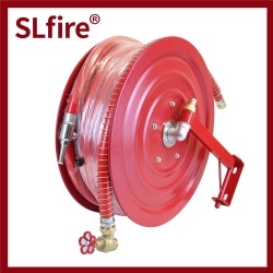 New Design 1′′ 20m 25m 30m Fire Hose Reel with Water Foam Jet Spray Nozzle